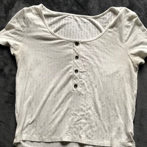 WHITE SHEAR AMERICAN EAGLE SHIRT